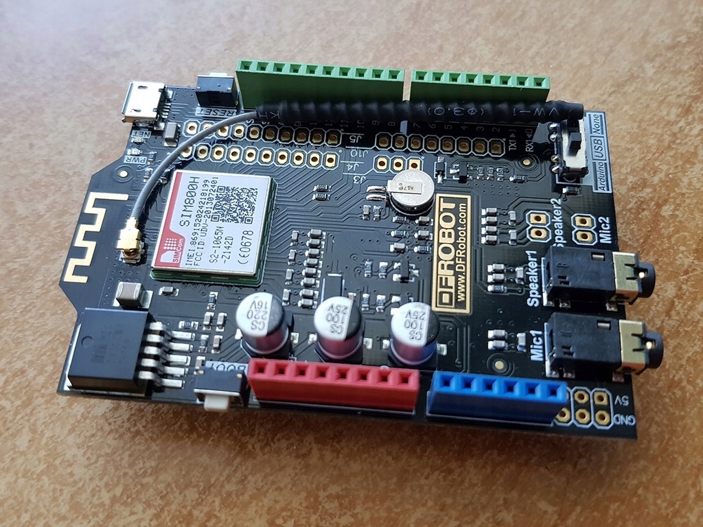DFROBOT SIM800H Shield Arduino GSM GPRS