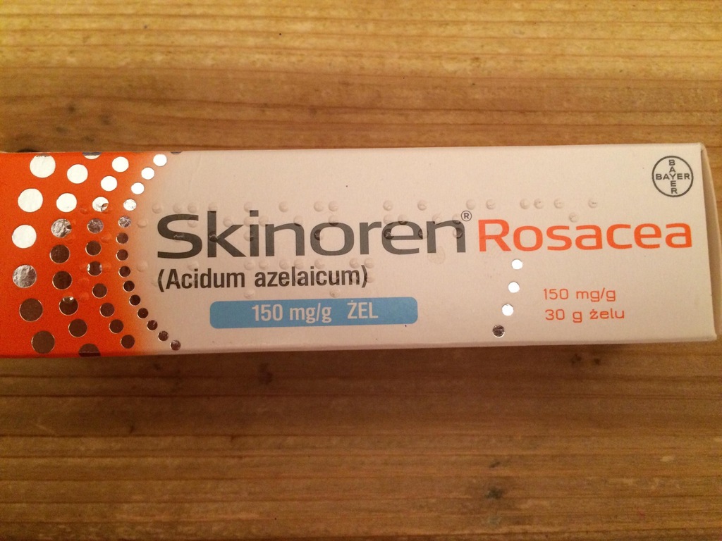 Skinoren rosacea 30g żel na trądzik różowaty bayer