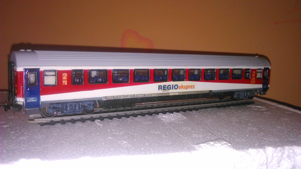 Wagon 2 klasy Regioekspres .