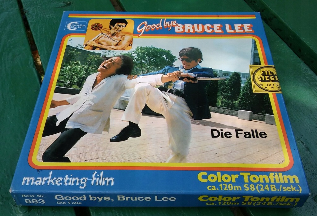 Bruce Lee UNIKALNY film 8 mm JAK WEJŚCIE SMOKA