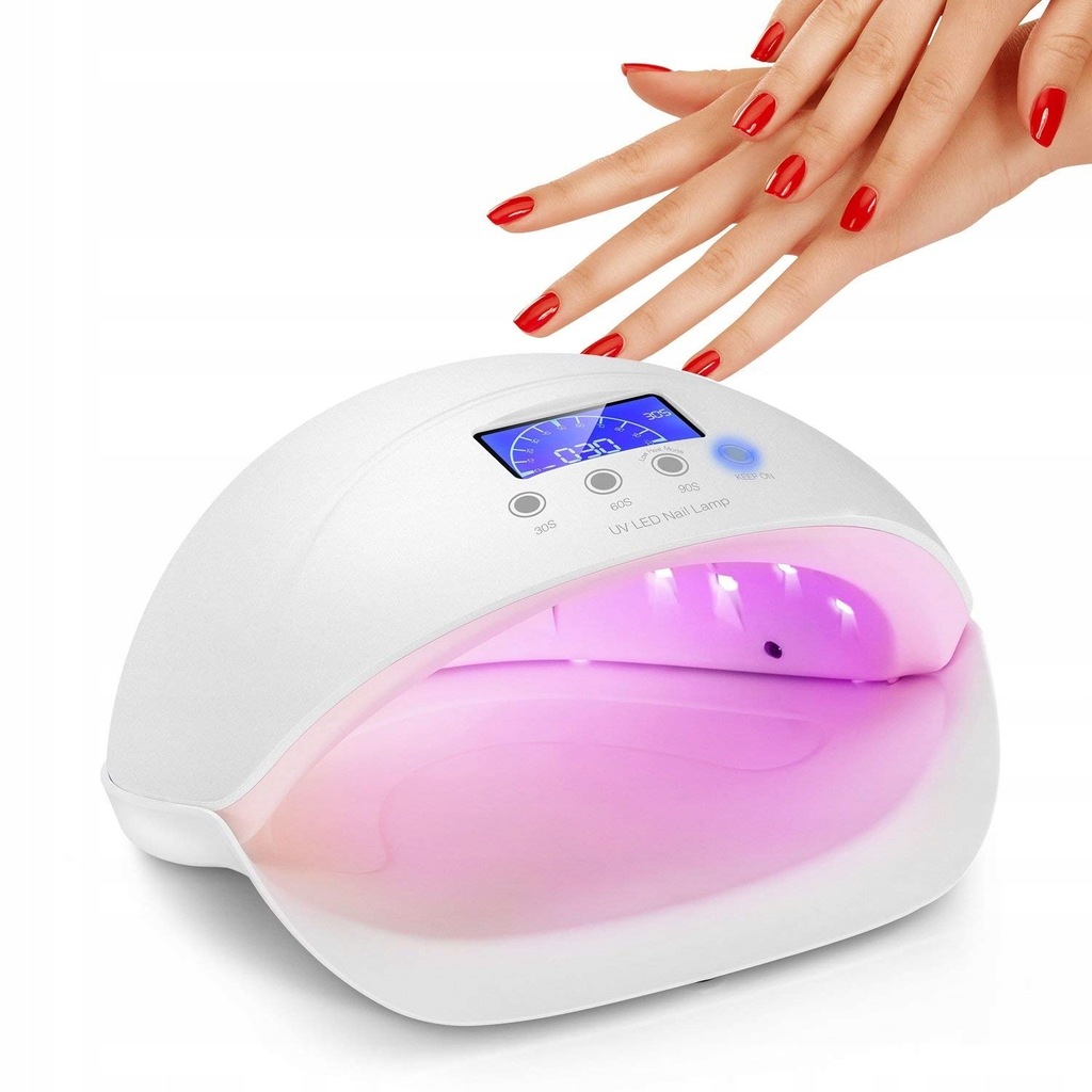 LAMPA UV LED 50W DO PAZNOKCI MANICURE ŻEL HYBRYDA 7434363723