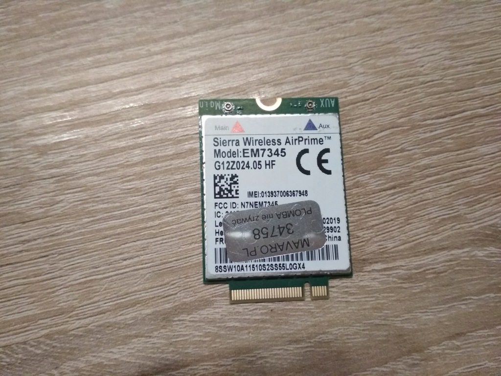 Scheda EM7345 4G LTE WWAN - Modulo Per Thinkpad L440, T440, X250 E Altri Modelli, Supporto Rete Mobile