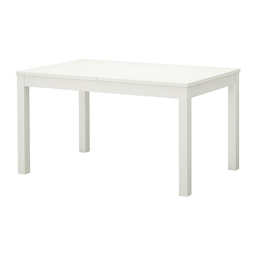 IKEA BJURSTA stół rozkładany 140/180/220 cm BIAŁY