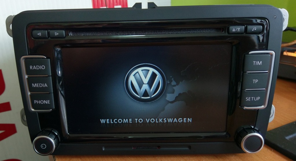 RADIO RCD510 CD MP3 VW AMAROK TIGUAN GOLF PLUS V 7285449309