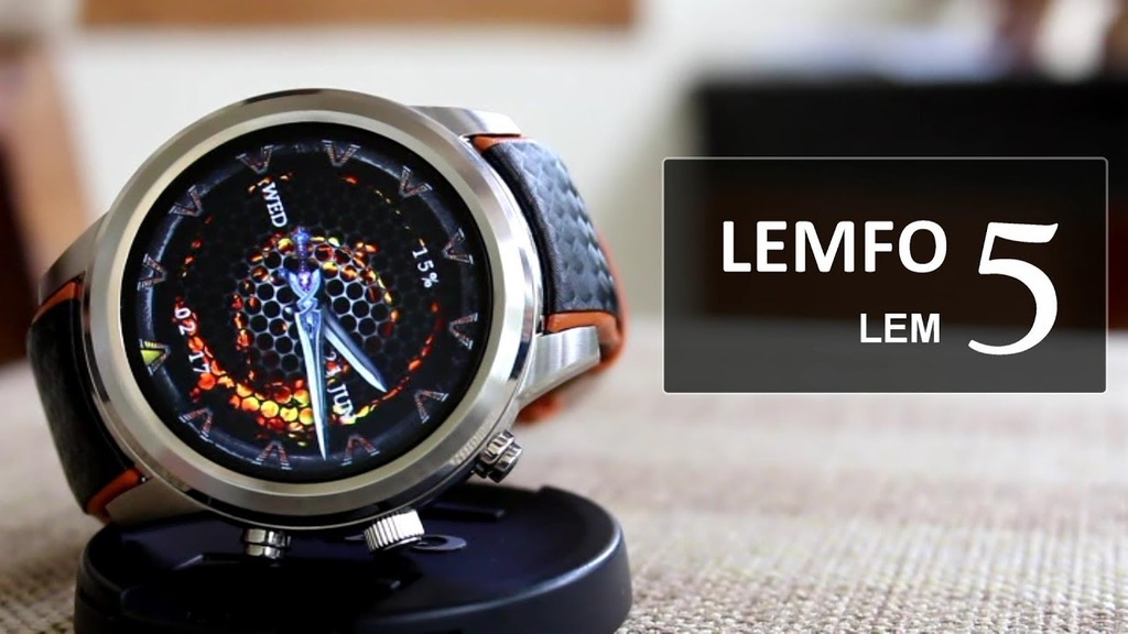 Smartwatch LEMFO LEM 5 Android 5.1 1GB/8GB tętno