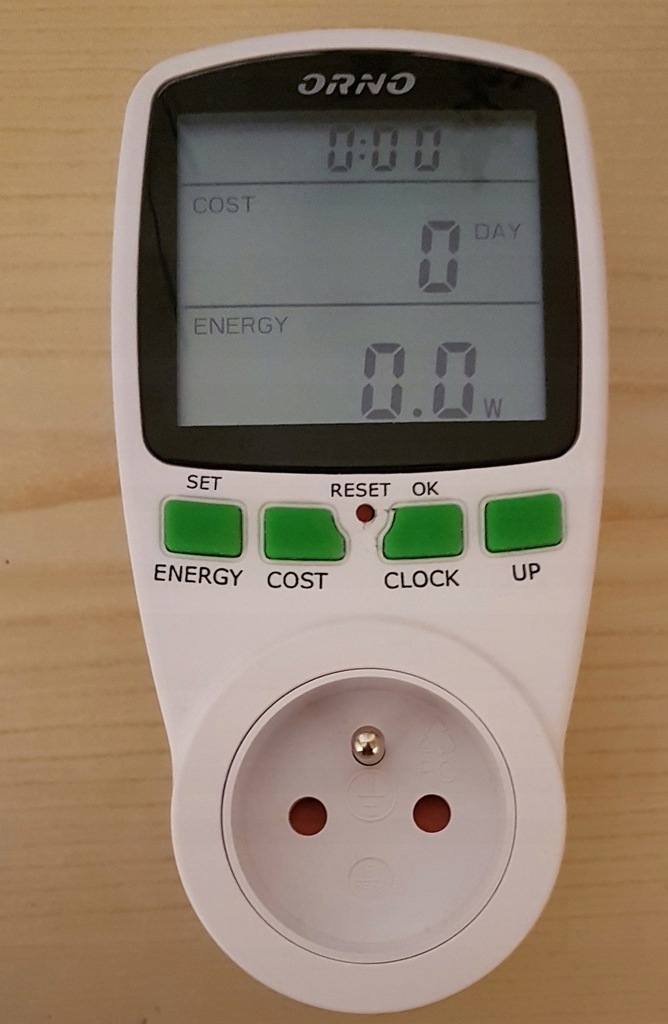 Watomierz dwutaryfowy Orno OR-WAT-408