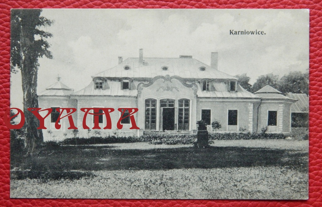 KARNIOWICE - k. Zabierzów , Kraków - dwór , pałac