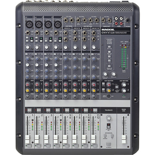 Mackie ONYX 1220 Zawodowy mikser mixer 12 KANAŁOWY