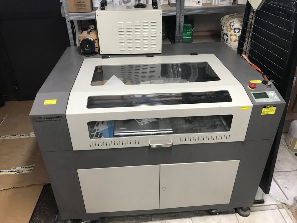PLOTER LASEROWY  900 X 600 PRZELOTOWY TECHSOL 900
