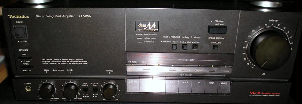Wzmacniacz Technics SU V 85 - VC4 ClassAA