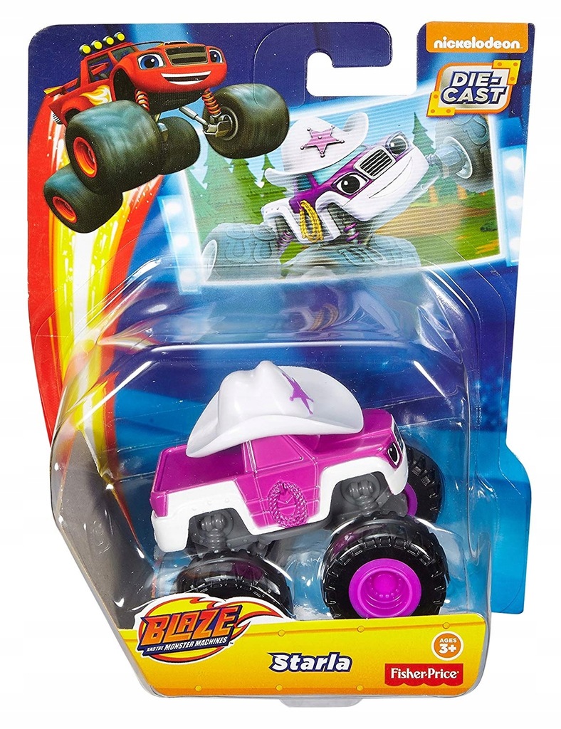 FISHER PRICE BLAZE I MEGA MASZYNY STARLA CGH58