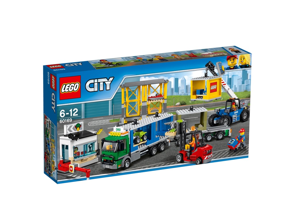 LEGO City 60169 Terminal towarowy - 7262770626 - oficjalne archiwum Allegro