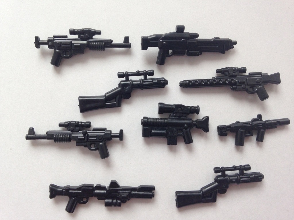 Lego Star Wars Brickarms - blastery broń