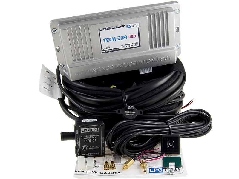LPGTECH TECH-324 OBD ELEKTRONIKA SEKWENCJA 4 CYL
