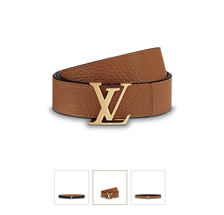 Louis Vuitton Pasek 'Vendome' - sklep Vitkac