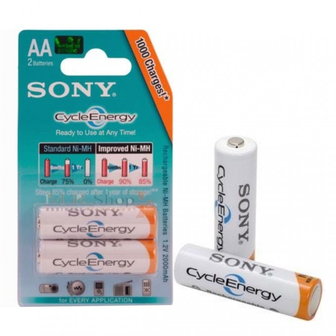 Baterie akumulatorki SONY Cycle Energy AA 4600mAh
