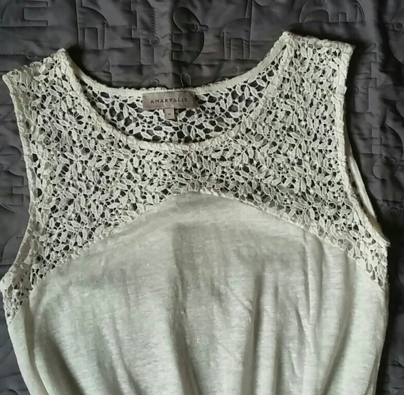 sukienka tk maxx len koronka S M