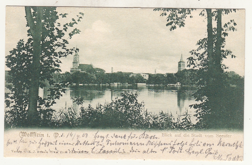 Wolsztyn - Widok ogólny - ok1900