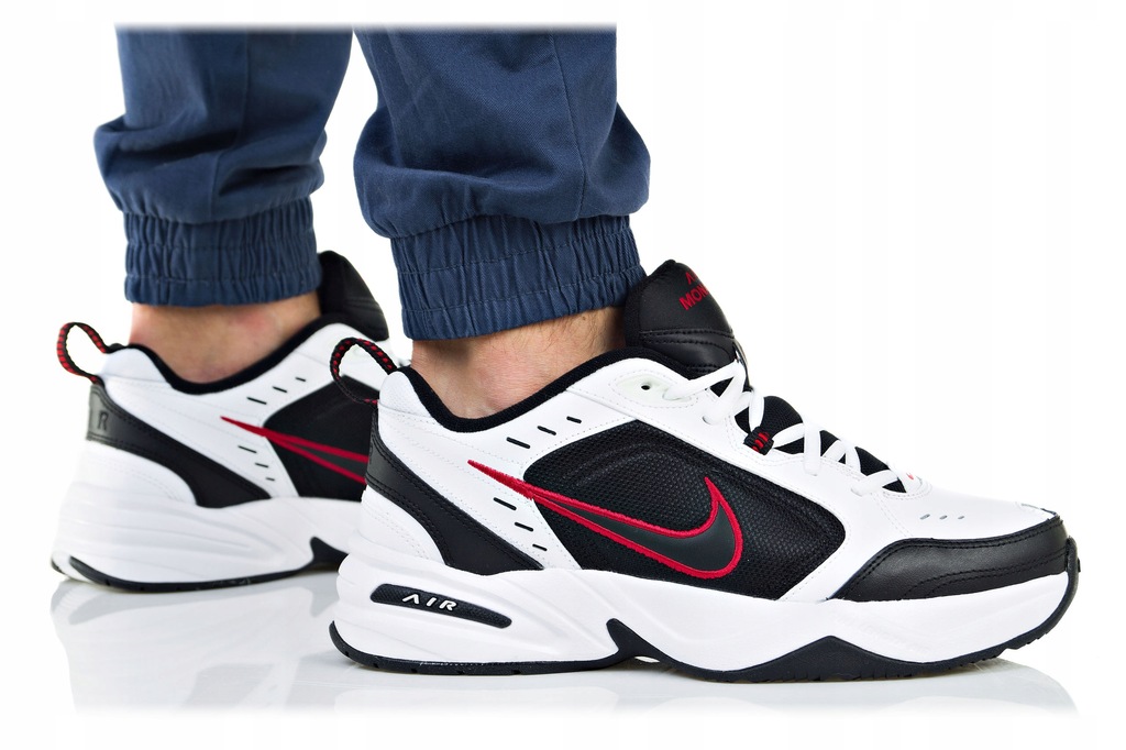 BUTY NIKE MĘSKIE AIR MONARCH IV 415445-101 BIAŁE