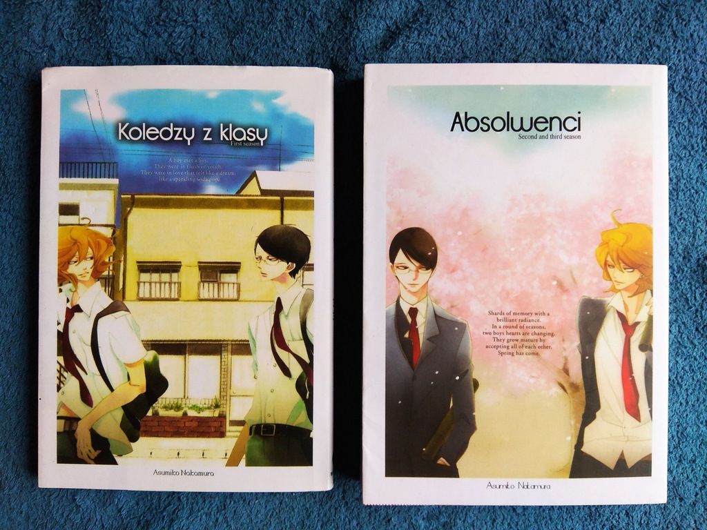 KOLEDZY Z KLASY + ABSOLWENCI YAOI manga mangi mang