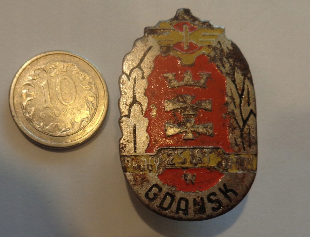 ODZNAKA 25 LAT PRACY ZNTK GDAŃSK