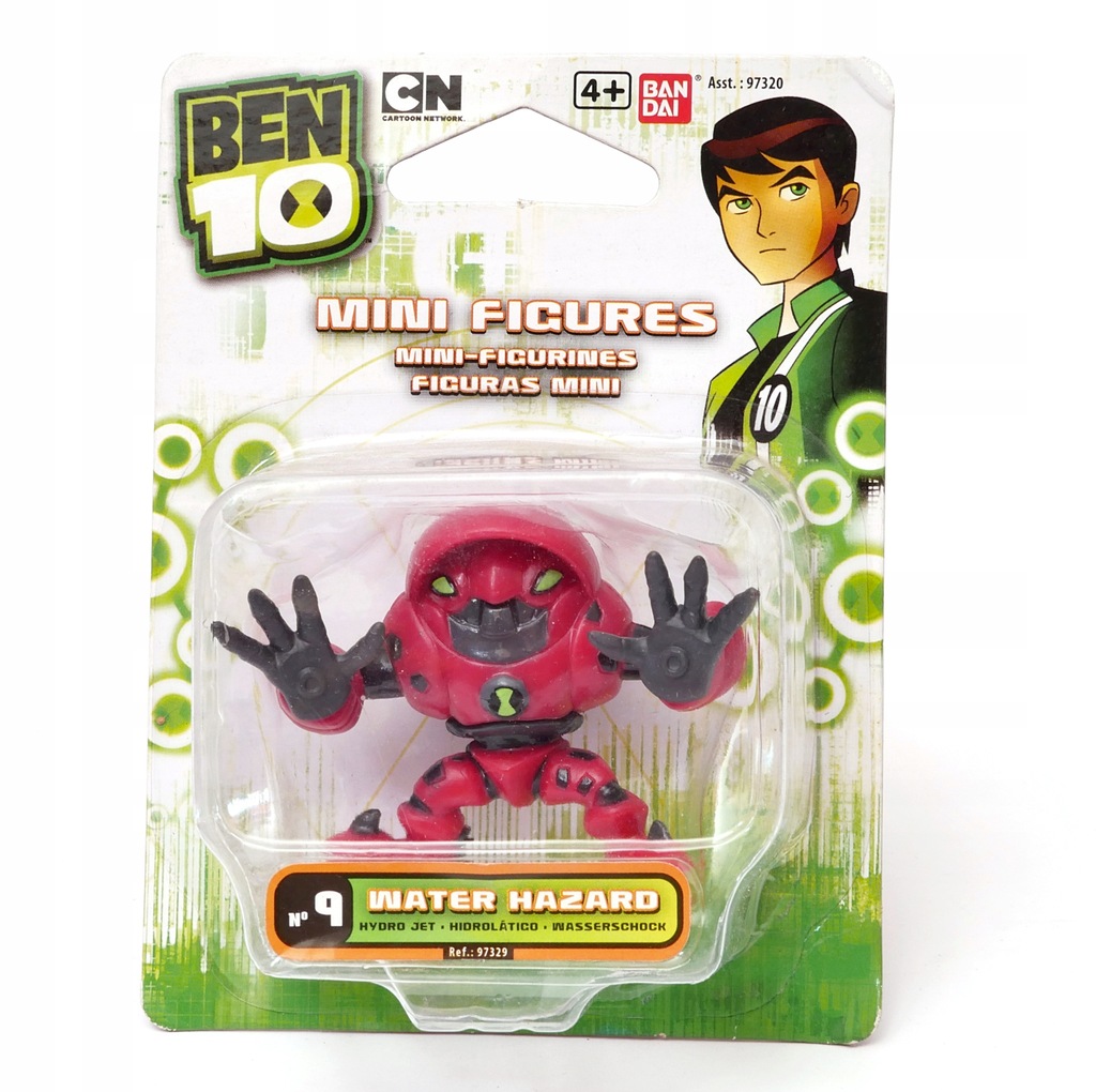 BEN 10 TEN TENNISON figurka Water Hazard