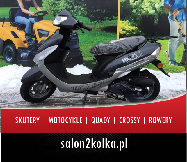Skuter Romet Ecco 727 50 Okazja! Dowóz!Raty!Nakło!
