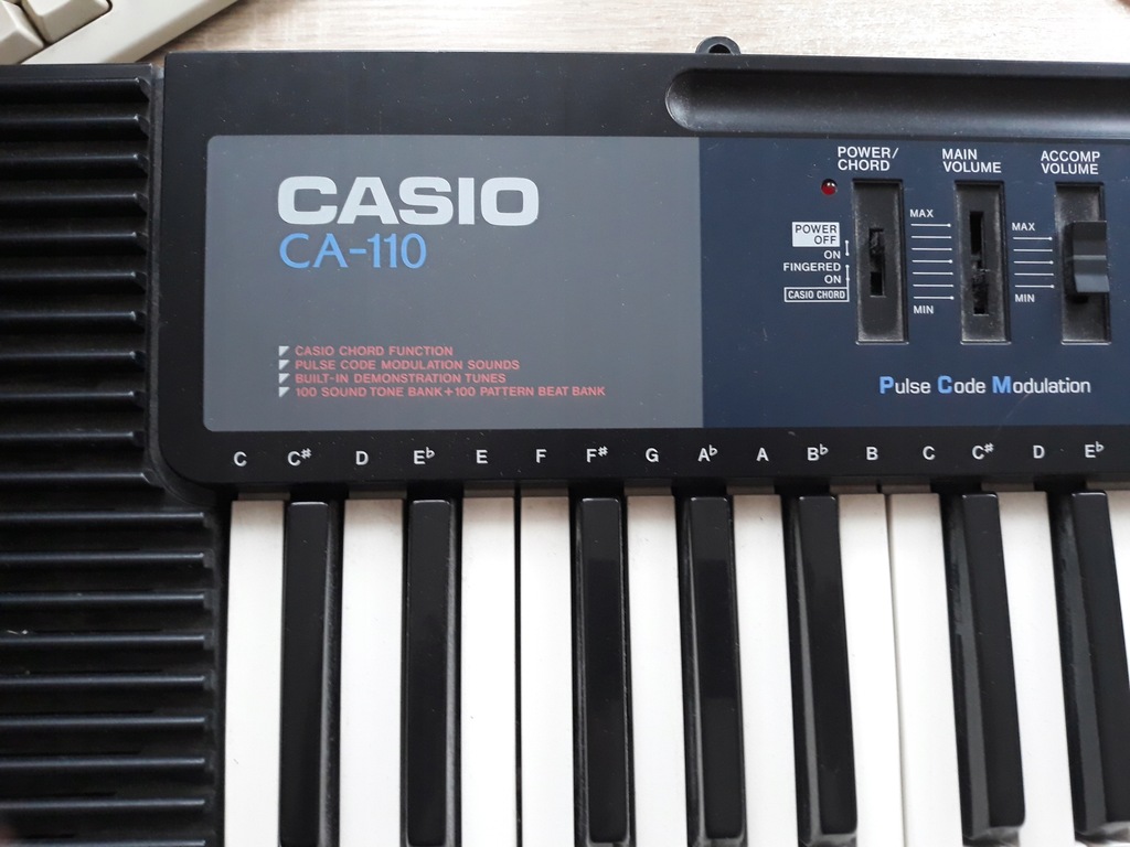 KEYBOARD CASIO CA110 7717367698 oficjalne archiwum Allegro