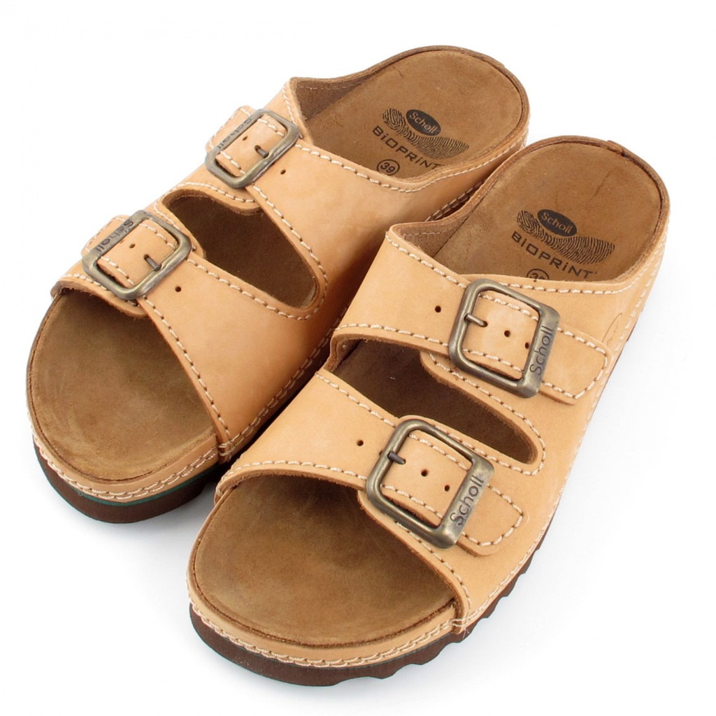 SCHOLL AIR BAG beżowe profilowane klapki r 40 6848160793 oficjalne