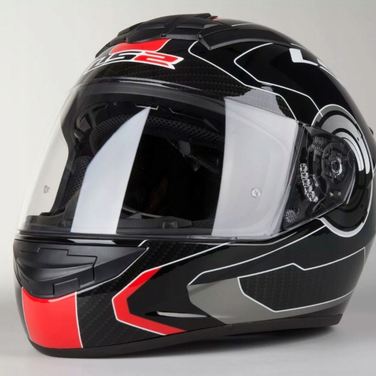 Kask LS2 FF352 Rookie Atmos czarno czerwony