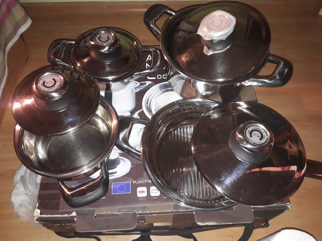Zestaw Garnków AMC Authentic Master Cooking