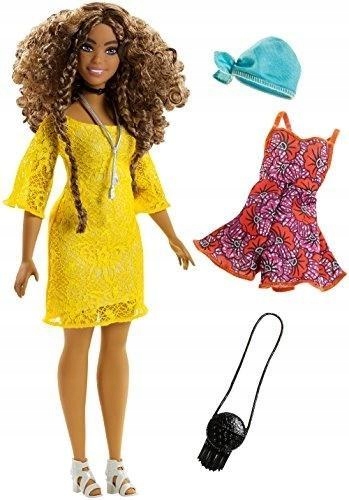 BARBIE FASHIONISTAS. BOHO CURVY DOLL, MATTEL