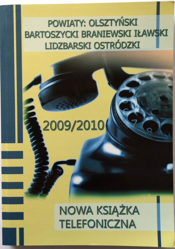 KSIĄŻKA TELEFONICZNA 2009 BARTOSZYCE IŁAWA