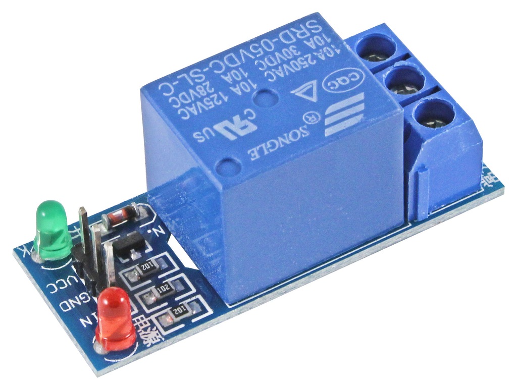 PRZEKAŹNIK 1-KANAŁOWY SRD-05 5V ARDUINO E1111