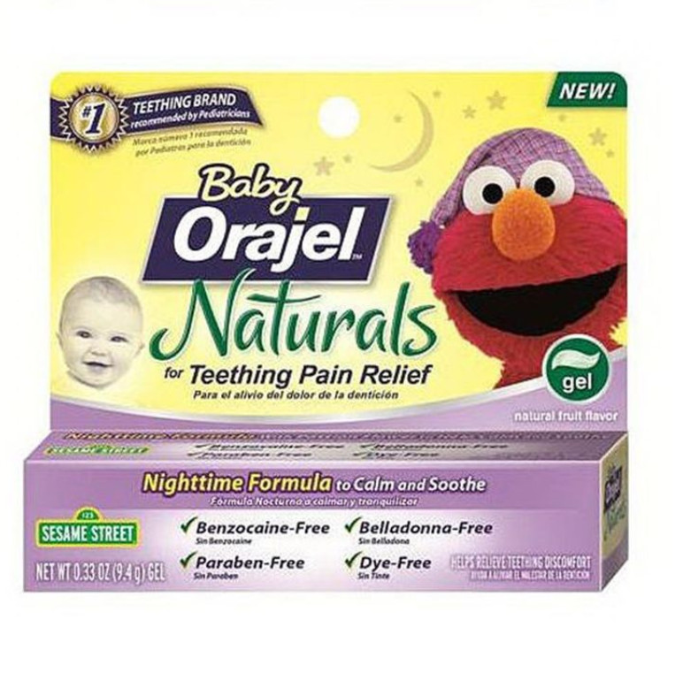 BABY ORAJEL NATURALS bolesne ząbkowanie POL # 1104