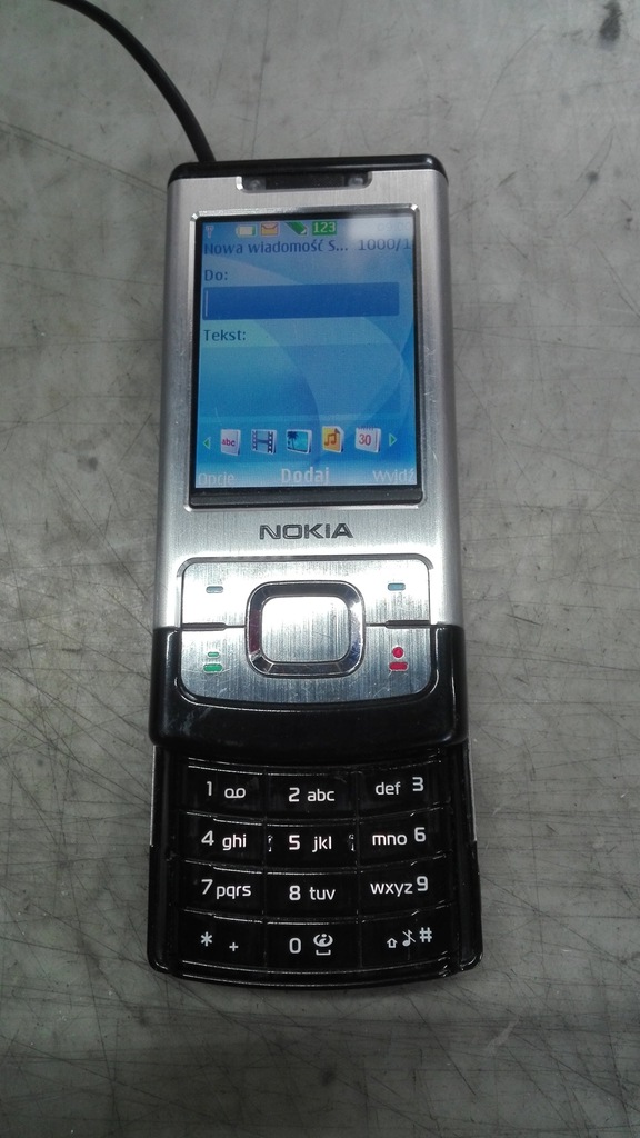 Nokia 6500s-1 RM-240 aparat Carl Zeiss