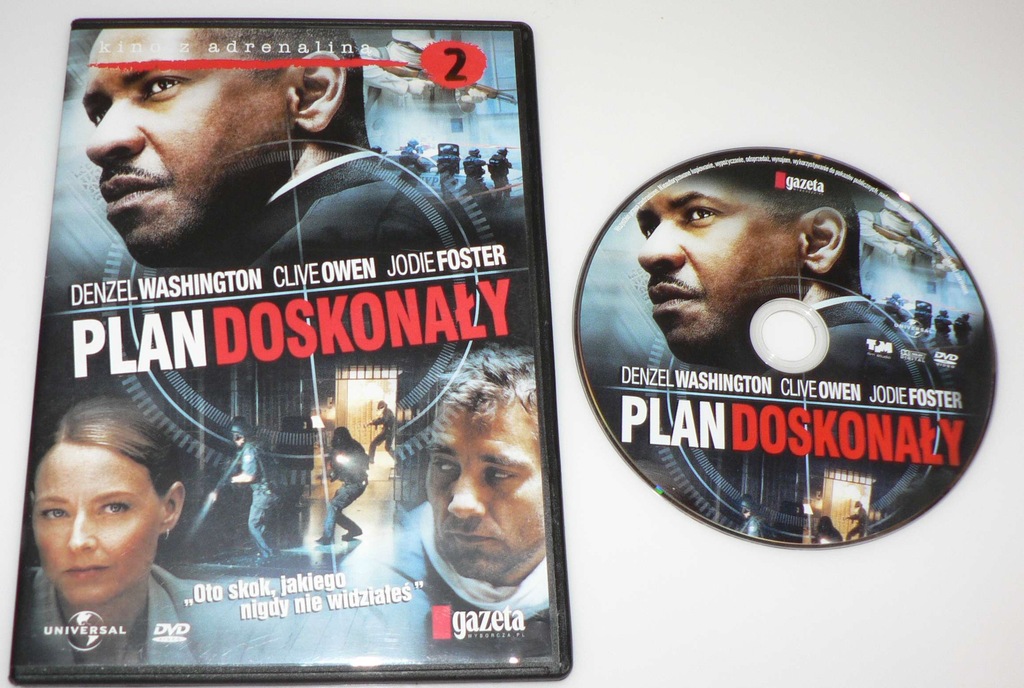 DVD - PLAN DOSKONAŁY (2006) - Willem Dafoe lektor