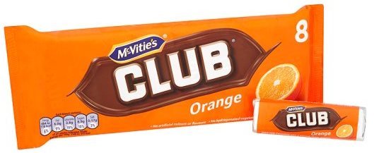McVitie's Club Pomarańcza Batony 8szt UK