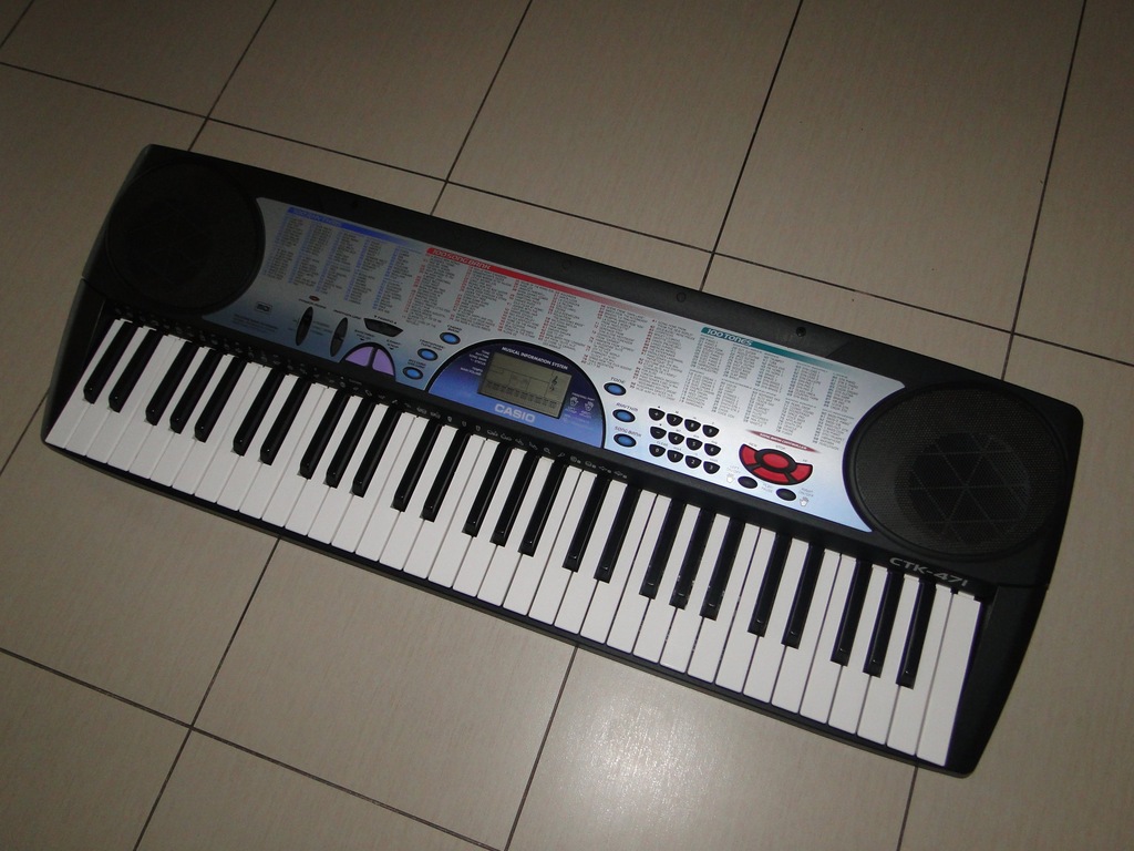 REWELACYJNY KEYBOARD CASIO CTK471.MEGA OKAZJA!!! 7223548528