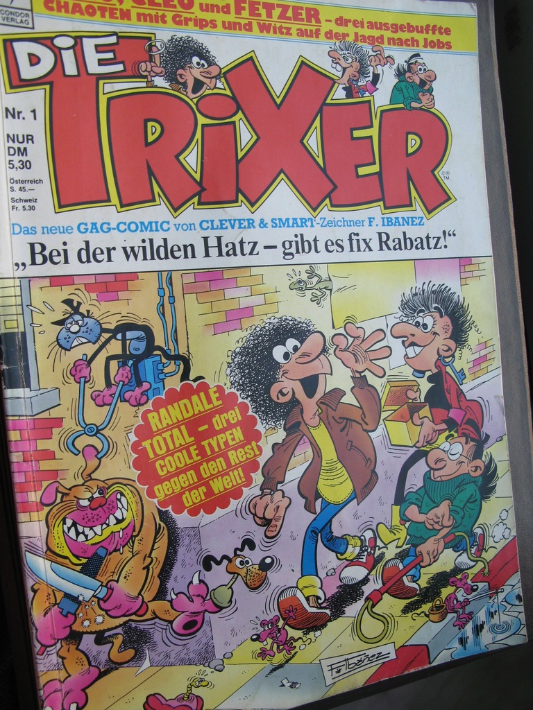 DIE TRIXER komiks po niemiecku