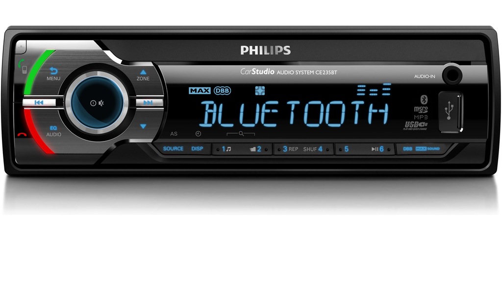 PHILIPS CE235BT USB AUX MP3 bluetooth 4x50W FVat23