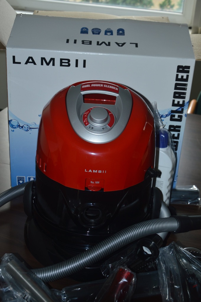 ODKURZACZ PIORĄCY LAMBII DUAL POWER CLEANER