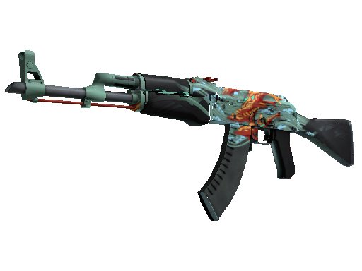 CS:GO SKIN ST AK-47 Aquamarine Revenge FN