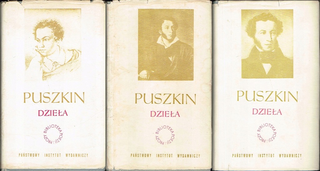 == Aleksander PUSZKIN - Dzieła T. 1-3 [komplet] ==