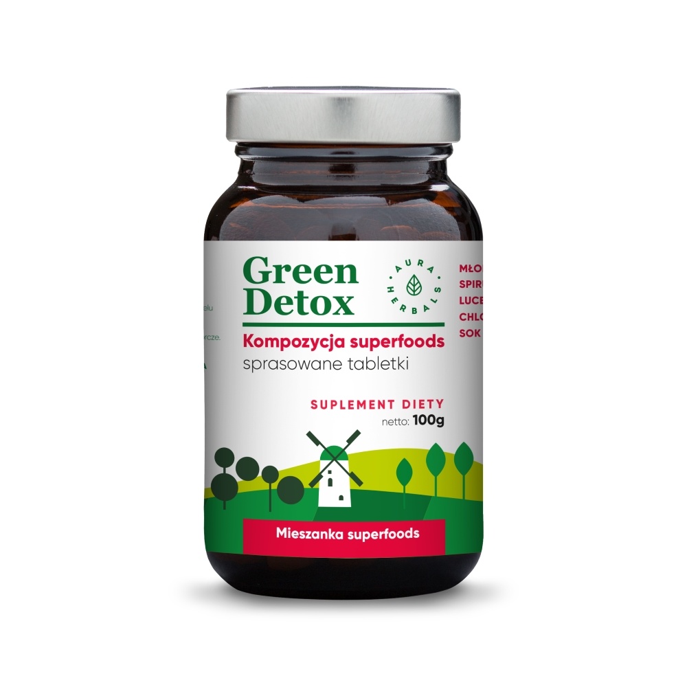 Green Detox - Tabletki oszczyszczające (100g)