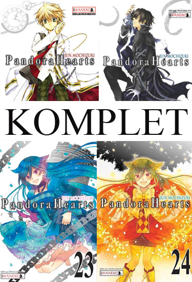 Pandora Hearts Tomy 1 24 Komplet Pl Nowe Mangi Oficjalne Archiwum Allegro