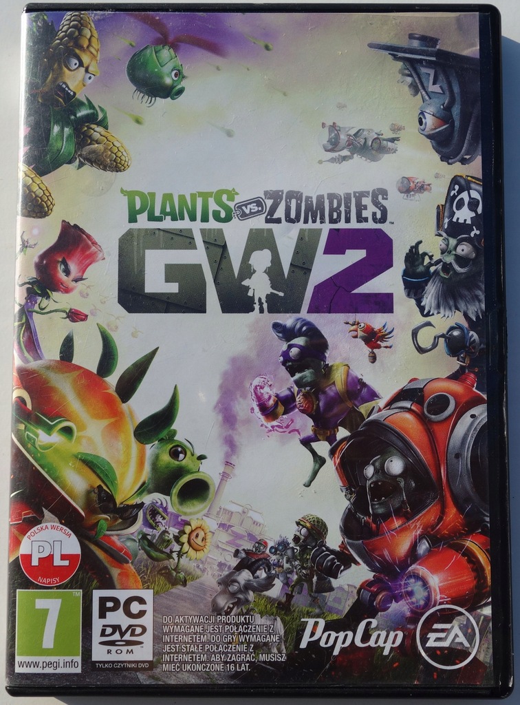 PLANTS vs ZOMBIES GW2 PC DVD