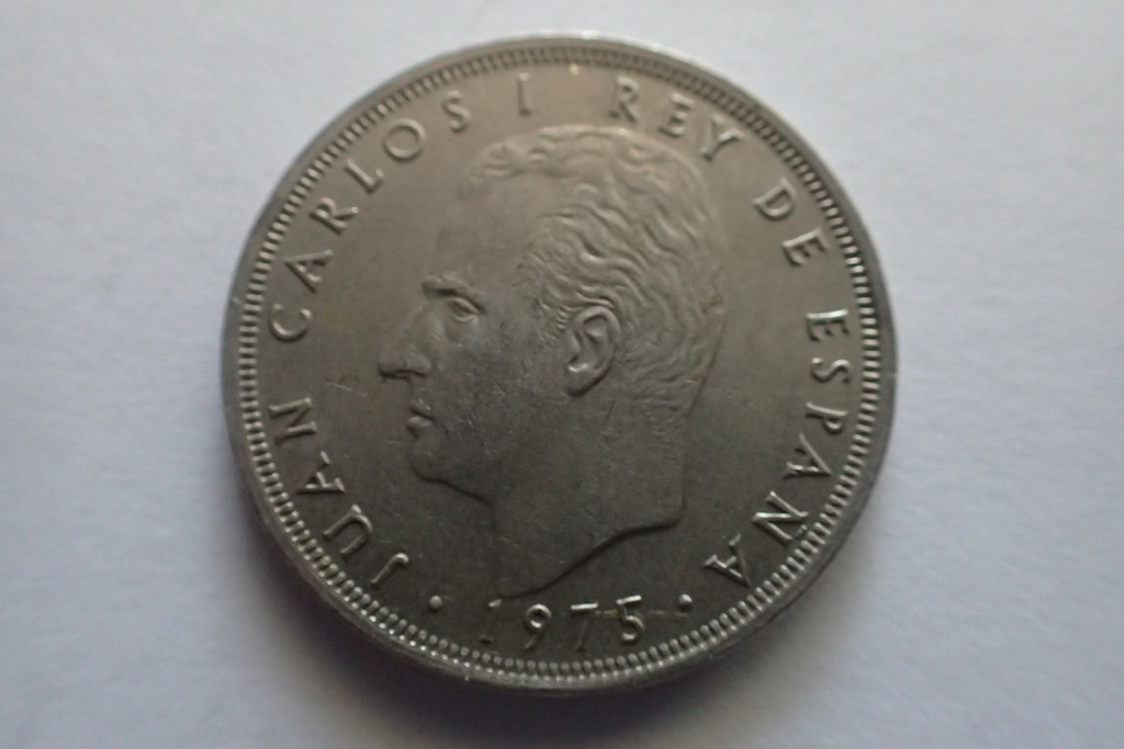 [18] Moneta HISZPANIA 25 PTAS 1975