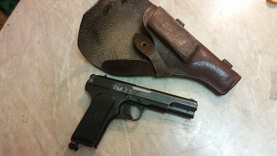 Pistolet TT - Tokariew . Słynna TT ka. cal 4,5
