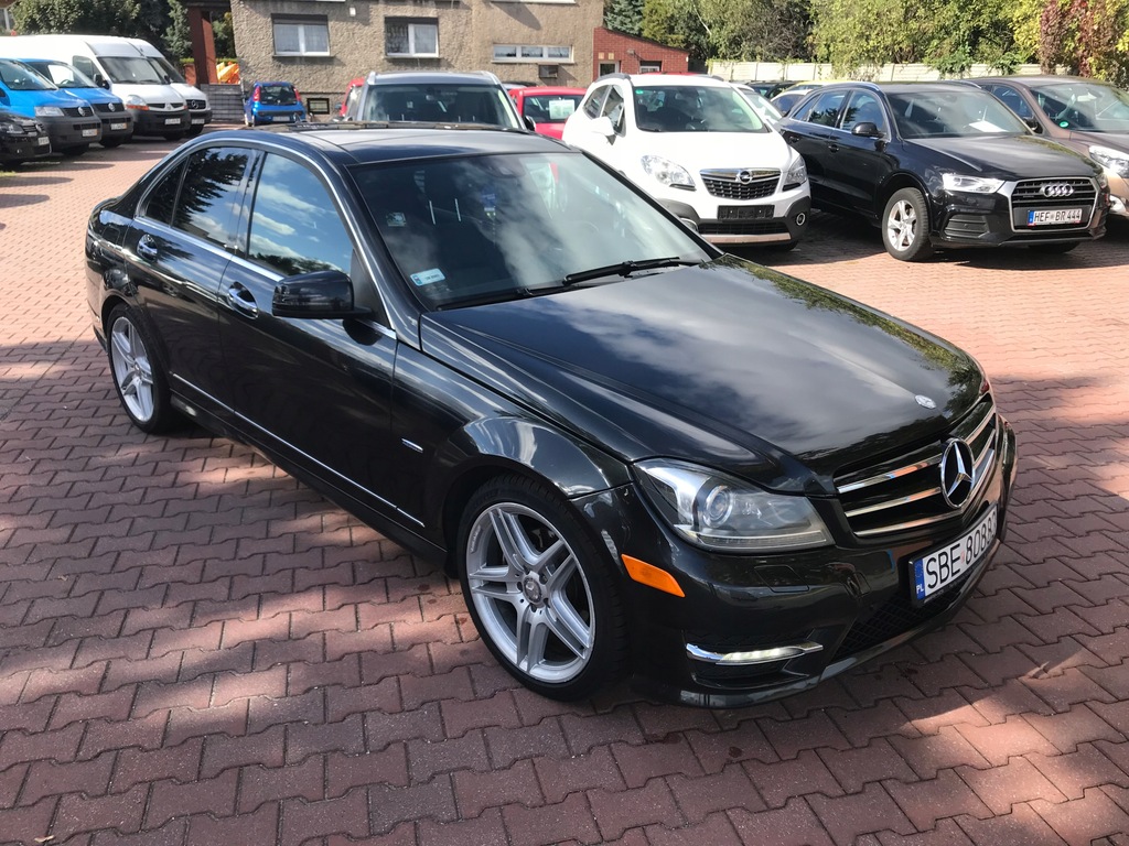 MERCEDES C-250 W204 PAKIET AMG SERWIS ASO LIFT